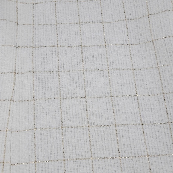 Bob Mackie Window Pane Open Front Blazer Jacket - Picture 3 of 6